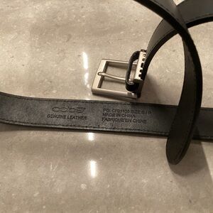 Genuine Leather Black Belt
